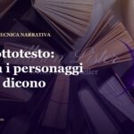 Libri visti dall alto, immagine di apertura sull articolo dedicato al sottotesto nei dialoghi